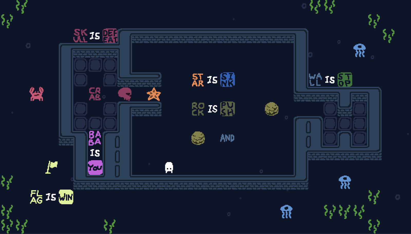 Baba is You: El juego de puzzles que te hará dudar de tu propia inteligencia